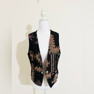 Vintage Rough Rider Circle T Western Vest Size Small